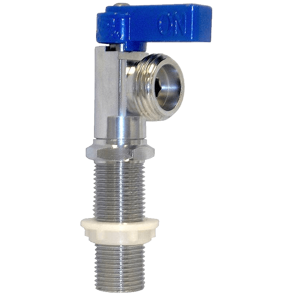 AMERICAN VALVE 12-in Male Brass Washing Machine Valve - Image 3